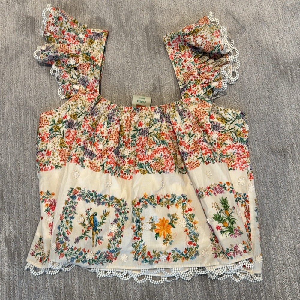 FARM Rio Multicolor Floral Blouse - Picture 12 of 12